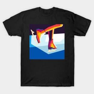 ice skating wpap T-Shirt